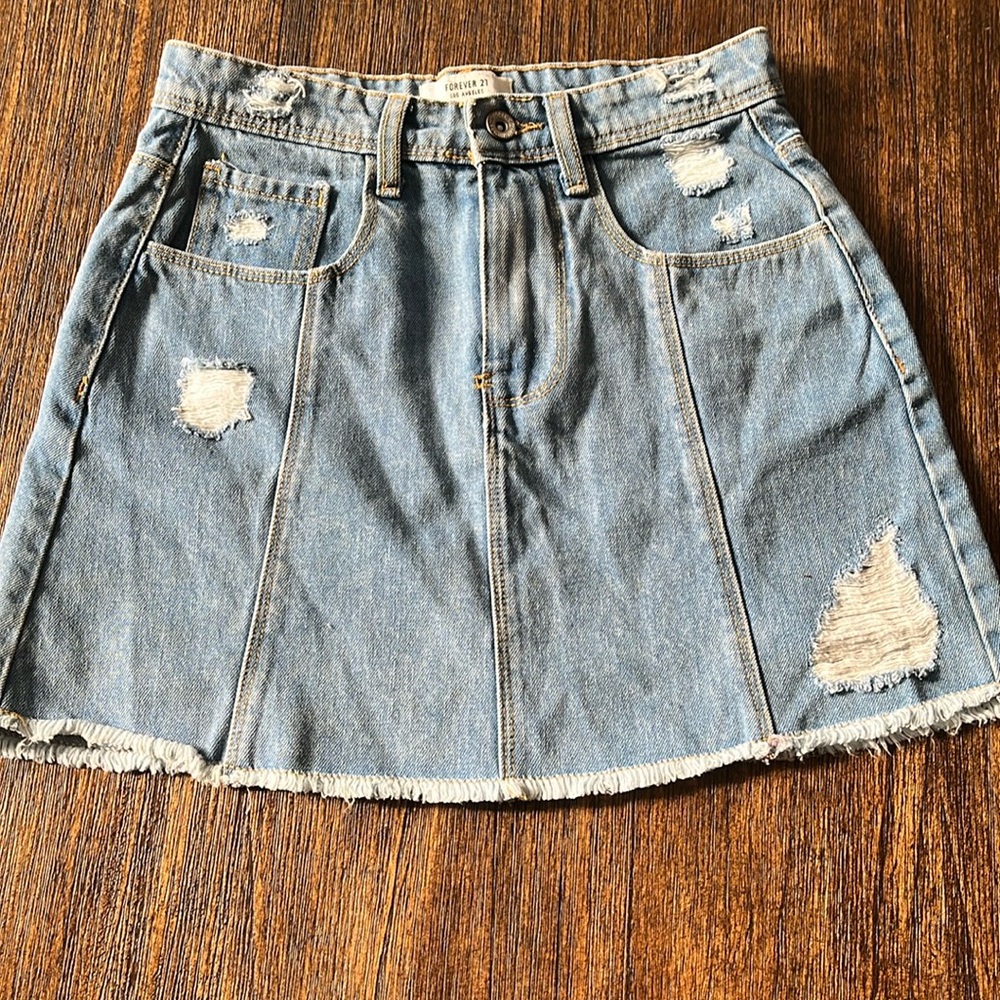 Jean skirt